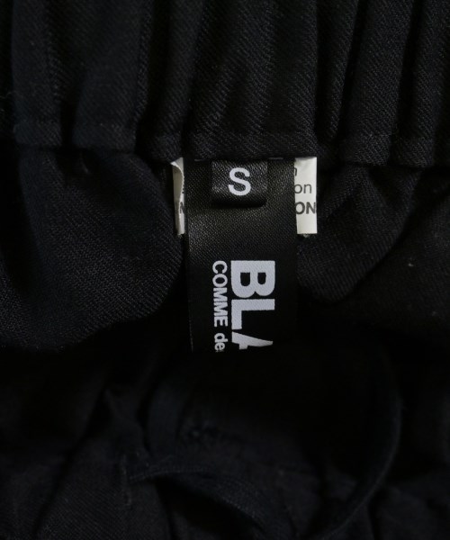 BLACK COMME des GARCONS（ブラックコムデギャルソン）クロップドパンツ 黒 サイズ:S レディース/2200731010066
