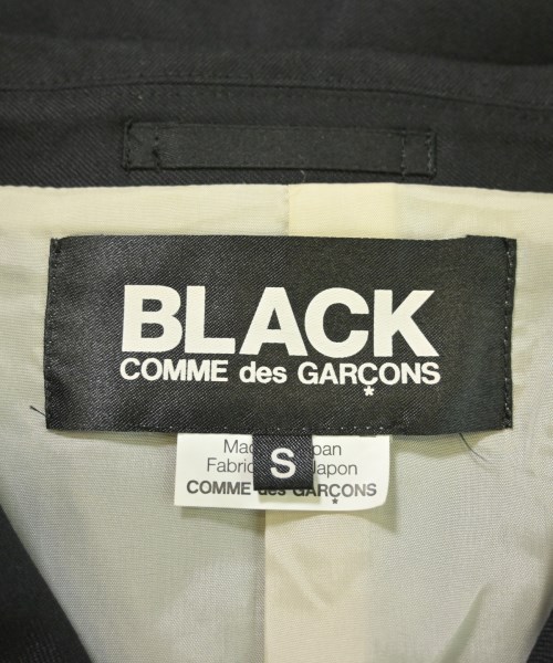 BLACK COMME des GARCONS（ブラックコムデギャルソン）カジュアルジャケット 黒 サイズ:S レディース/2200732005016