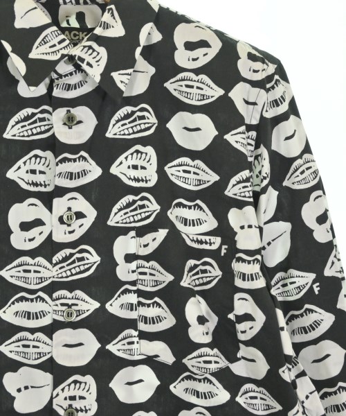 BLACK COMME des GARCONS（ブラックコムデギャルソン）カジュアルシャツ 黒 サイズ:M レディース/2200732671082