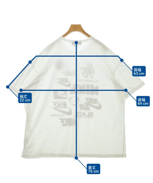 BLACK COMME des GARCONS（ブラックコムデギャルソン）Tシャツ・カットソー 白 サイズ:L メンズ/2200734743145