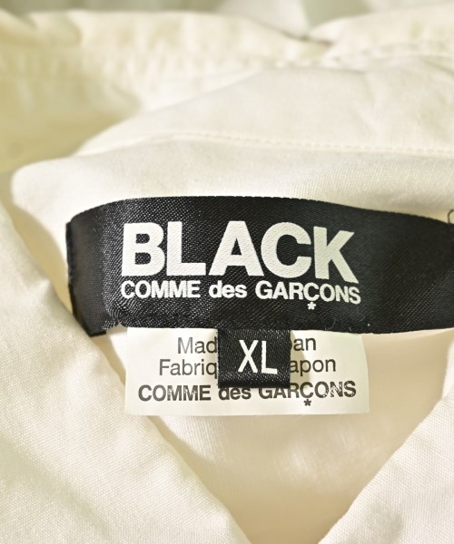 BLACK COMME des GARCONS（ブラックコムデギャルソン）カジュアルシャツ 白 サイズ:XL メンズ/2200727990020