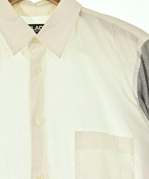 BLACK COMME des GARCONS（ブラックコムデギャルソン）カジュアルシャツ 白 サイズ:XL メンズ/2200727990020