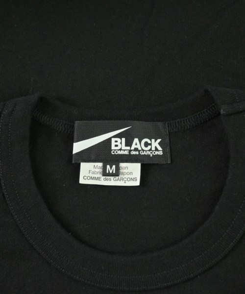 BLACK COMME des GARCONS（ブラックコムデギャルソン）Tシャツ・カットソー 黒 サイズ:M メンズ/2200735800076