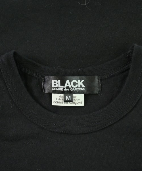 BLACK COMME des GARCONS（ブラックコムデギャルソン）Tシャツ・カットソー 黒 サイズ:M メンズ/2200735800120