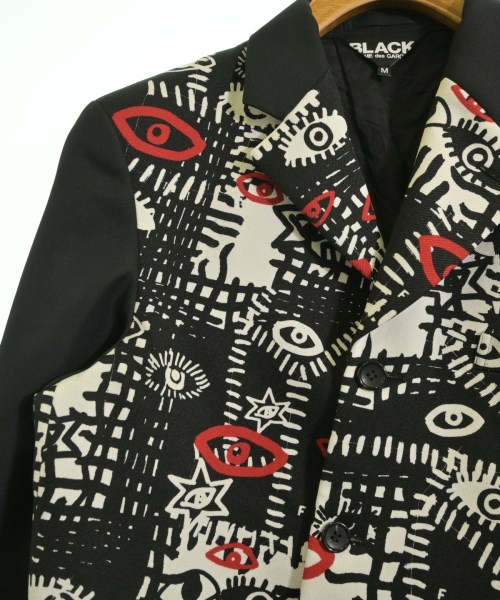 BLACK COMME des GARCONS（ブラックコムデギャルソン）カジュアルジャケット 黒 サイズ:M メンズ/2200737537017