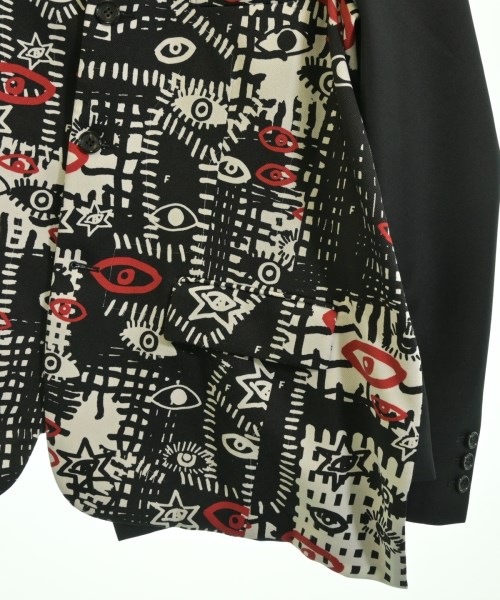 BLACK COMME des GARCONS（ブラックコムデギャルソン）カジュアルジャケット 黒 サイズ:M メンズ/2200737537017