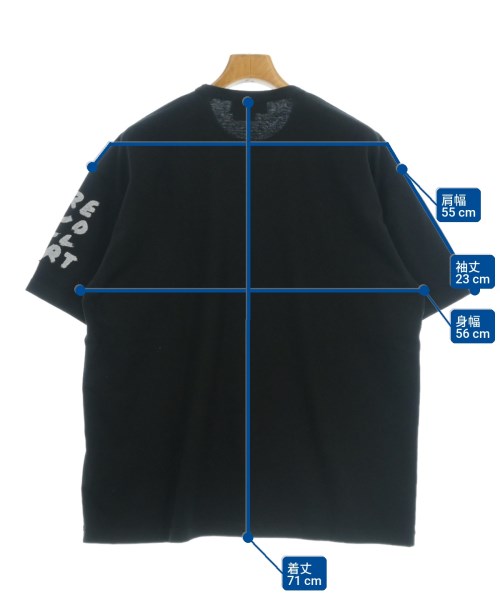 BLACK COMME des GARCONS（ブラックコムデギャルソン）Tシャツ・カットソー 黒 サイズ:S メンズ/2200714960159