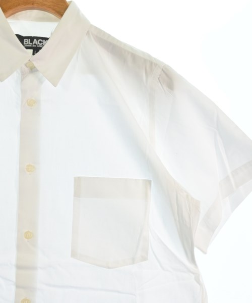 BLACK COMME des GARCONS（ブラックコムデギャルソン）カジュアルシャツ 白 サイズ:L メンズ/2200719814105