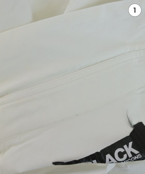 BLACK COMME des GARCONS（ブラックコムデギャルソン）カジュアルシャツ 白 サイズ:L メンズ/2200719814105
