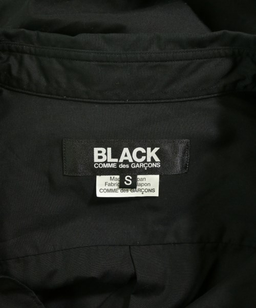 BLACK COMME des GARCONS（ブラックコムデギャルソン）カジュアルシャツ 黒 サイズ:S メンズ/2200717137060