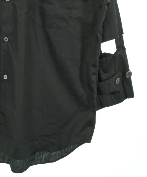 BLACK COMME des GARCONS（ブラックコムデギャルソン）カジュアルシャツ 黒 サイズ:S メンズ/2200717137060