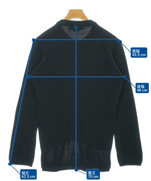 BLACK COMME des GARCONS（ブラックコムデギャルソン）ニット・セーター 黒 サイズ:M メンズ/2200720933017