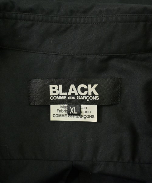 BLACK COMME des GARCONS（ブラックコムデギャルソン）カジュアルシャツ 黒 サイズ:XL メンズ/2200721062020