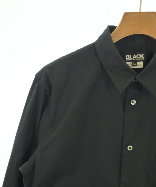 BLACK COMME des GARCONS（ブラックコムデギャルソン）カジュアルシャツ 黒 サイズ:XL メンズ/2200721062020