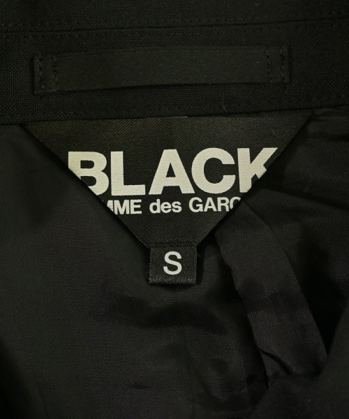BLACK COMME des GARCONS（ブラックコムデギャルソン）カジュアルジャケット 黒 サイズ:S レディース/2200719687181