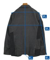 BLACK COMME des GARCONS（ブラックコムデギャルソン）テーラードジャケット グレー サイズ:XL メンズ/2200721614014