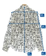 BLACK COMME des GARCONS（ブラックコムデギャルソン）カジュアルシャツ 白 サイズ:XS レディース/2200723303022