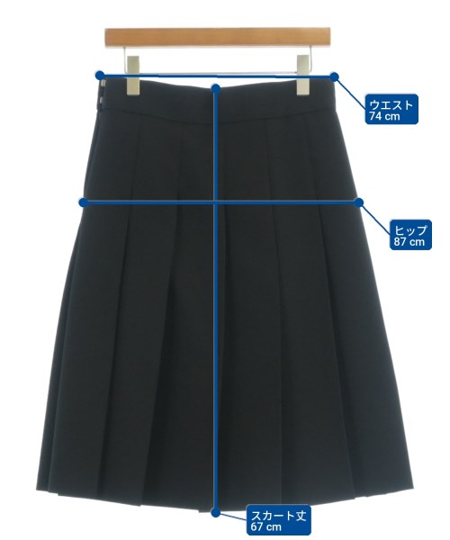 BLACK COMME des GARCONS（ブラックコムデギャルソン）ロング・マキシ丈スカート 黒 サイズ:XS レディース/2200723303077