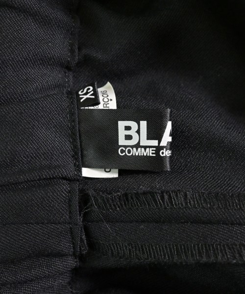 BLACK COMME des GARCONS（ブラックコムデギャルソン）クロップドパンツ 黒 サイズ:XS レディース/2200723303091