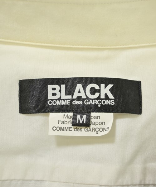 BLACK COMME des GARCONS（ブラックコムデギャルソン）カジュアルシャツ 白 サイズ:M メンズ/2200723964070