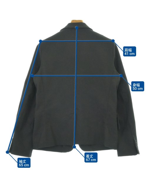 BLACK COMME des GARCONS（ブラックコムデギャルソン）テーラードジャケット 黒 サイズ:S メンズ/2200724482061