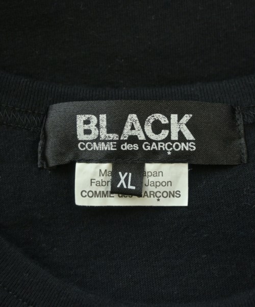 BLACK COMME des GARCONS（ブラックコムデギャルソン）Tシャツ・カットソー 黒 サイズ:XL メンズ/2200721181158