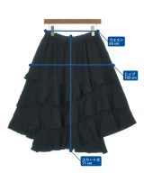 BLACK COMME des GARCONS（ブラックコムデギャルソン）ロング・マキシ丈スカート 黒 サイズ:XS レディース/2200723703112