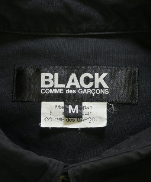 BLACK COMME des GARCONS（ブラックコムデギャルソン）カジュアルシャツ 黒 サイズ:M メンズ/2200725152093