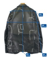 BLACK COMME des GARCONS（ブラックコムデギャルソン）カジュアルジャケット 黒 サイズ:L メンズ/2200720229011