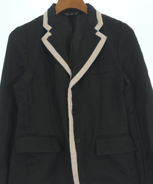BLACK COMME des GARCONS（ブラックコムデギャルソン）テーラードジャケット 黒 サイズ:XS レディース/2200720851182