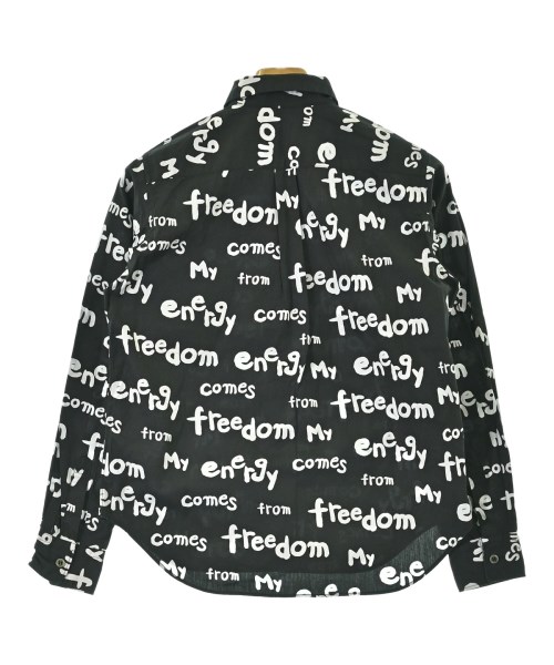 BLACK COMME des GARCONS（ブラックコムデギャルソン）カジュアルシャツ 黒 サイズ:XS メンズ/2200722075111