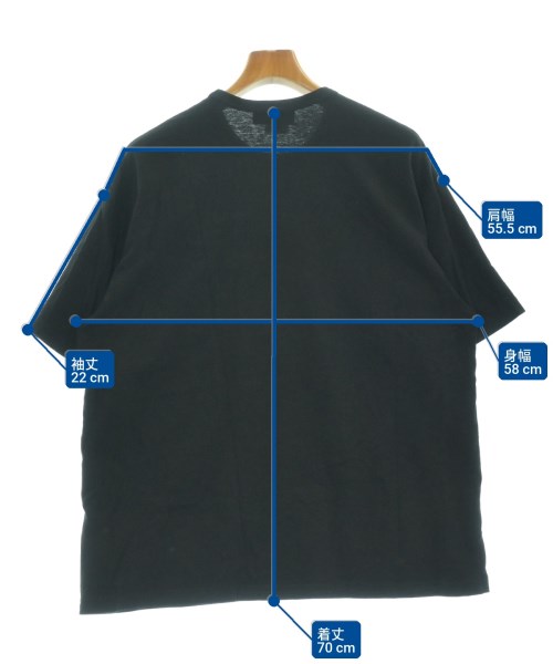 BLACK COMME des GARCONS（ブラックコムデギャルソン）Tシャツ・カットソー 黒 サイズ:S メンズ/2200727082404