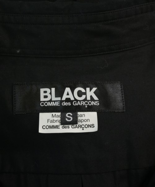 BLACK COMME des GARCONS（ブラックコムデギャルソン）カジュアルシャツ 黒 サイズ:S レディース/2200727969040