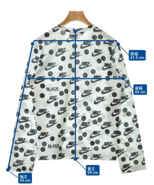 BLACK COMME des GARCONS（ブラックコムデギャルソン）Tシャツ・カットソー 白 サイズ:S レディース/2200727997029