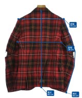 BLACK COMME des GARCONS（ブラックコムデギャルソン）ジャケット 赤 サイズ:XS レディース/2200729163026
