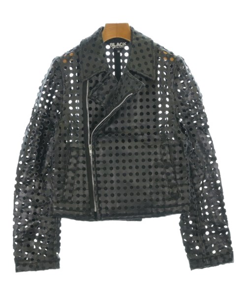 BLACK COMME des GARCONS(ブラックコムデギャルソン)ライダース 黒 サイズ:XS/2200682538022