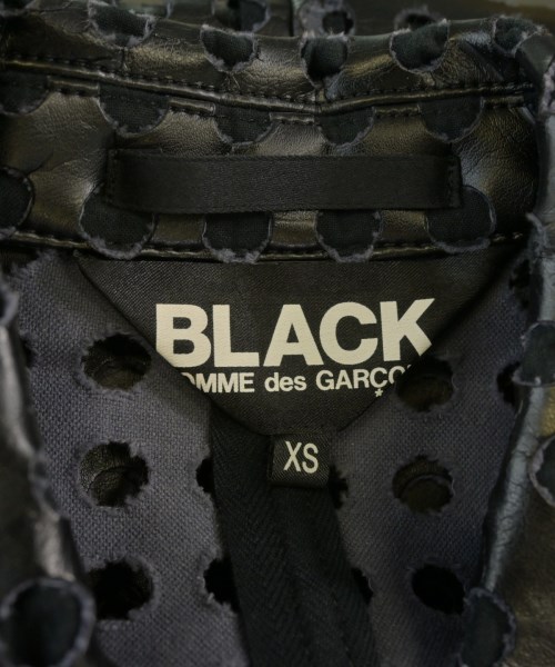 BLACK COMME des GARCONS（ブラックコムデギャルソン）ライダース 黒 サイズ:XS レディース/2200682538022