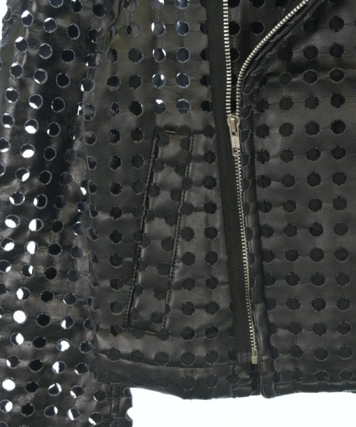 BLACK COMME des GARCONS（ブラックコムデギャルソン）ライダース 黒 サイズ:XS レディース/2200682538022