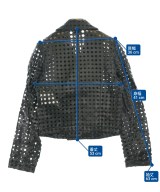 BLACK COMME des GARCONS（ブラックコムデギャルソン）ライダース 黒 サイズ:XS レディース/2200682538022
