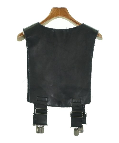 BLACK COMME des GARCONS（ブラックコムデギャルソン）ベスト 黒 サイズ:S レディース/2200683140040