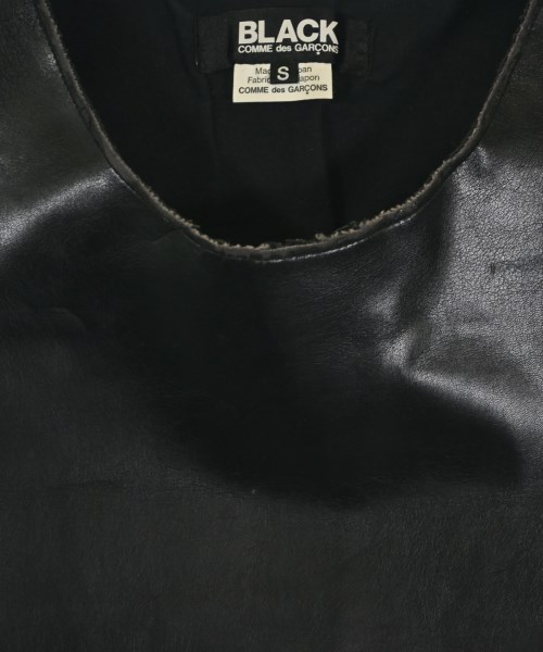 BLACK COMME des GARCONS（ブラックコムデギャルソン）ベスト 黒 サイズ:S レディース/2200683140040