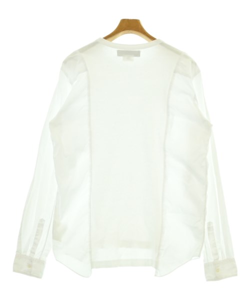 BLACK COMME des GARCONS（ブラックコムデギャルソン）カジュアルシャツ 白 サイズ:L メンズ/2200681462175