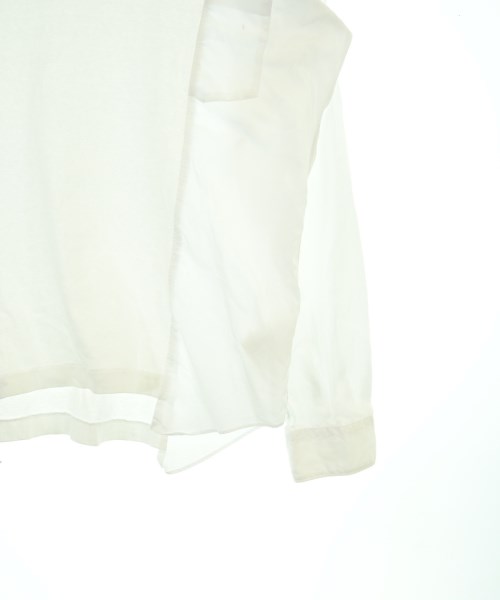 BLACK COMME des GARCONS（ブラックコムデギャルソン）カジュアルシャツ 白 サイズ:L メンズ/2200681462175