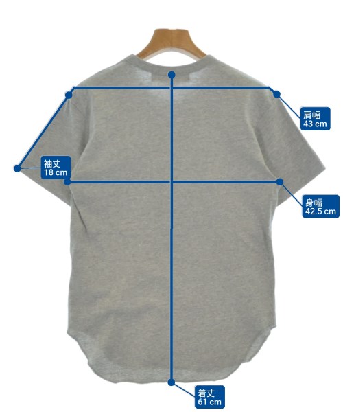 BLACK COMME des GARCONS（ブラックコムデギャルソン）Tシャツ・カットソー グレー サイズ:S レディース/2200683714128