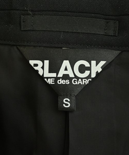 BLACK COMME des GARCONS（ブラックコムデギャルソン）カジュアルジャケット 黒 サイズ:S メンズ/2200683802016