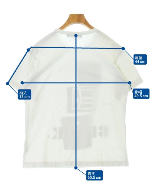 BLACK COMME des GARCONS（ブラックコムデギャルソン）Tシャツ・カットソー 白 サイズ:L メンズ/2200678558072