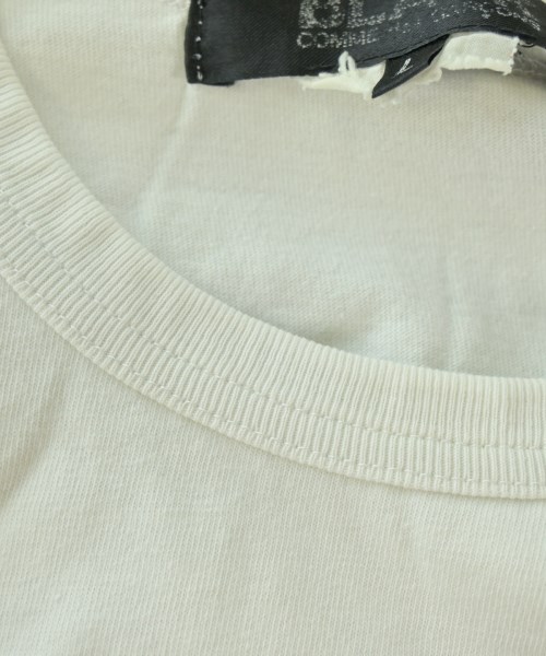 BLACK COMME des GARCONS（ブラックコムデギャルソン）Tシャツ・カットソー 白 サイズ:L メンズ/2200678558096