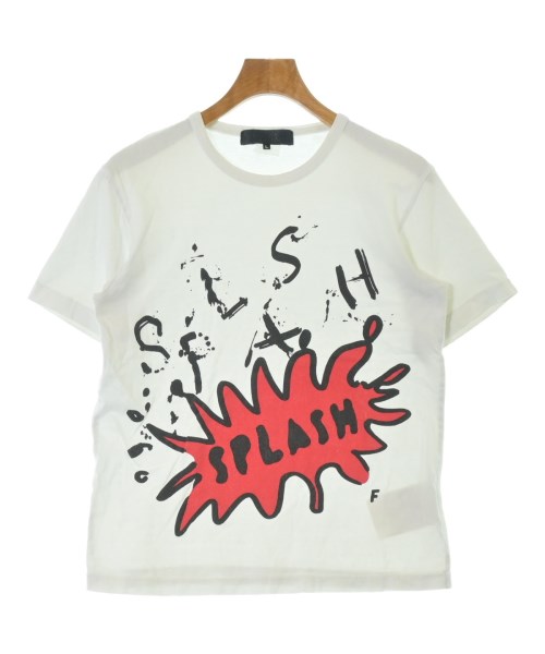 BLACK COMME des GARCONS(ブラックコムデギャルソン)Tシャツ・カットソー 白 サイズ:L/2200678558119