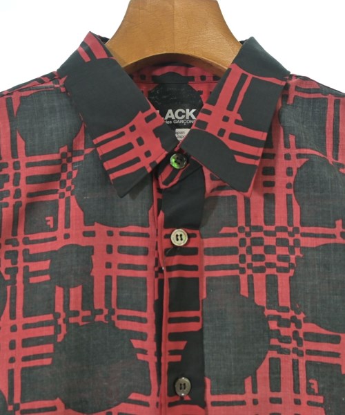 BLACK COMME des GARCONS（ブラックコムデギャルソン）カジュアルシャツ 赤 サイズ:M メンズ/2200683966053