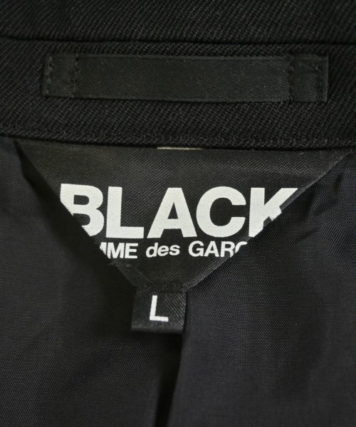 BLACK COMME des GARCONS（ブラックコムデギャルソン）カジュアルジャケット 黒 サイズ:L メンズ/2200684720012